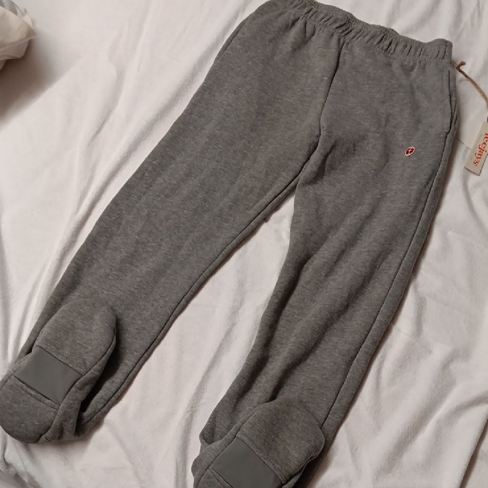 Feejys Cozy Gray Kids Sweatpants